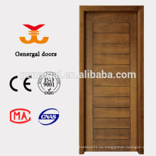 Puerta de madera del mdf del dormitorio del estilo del surco del CE